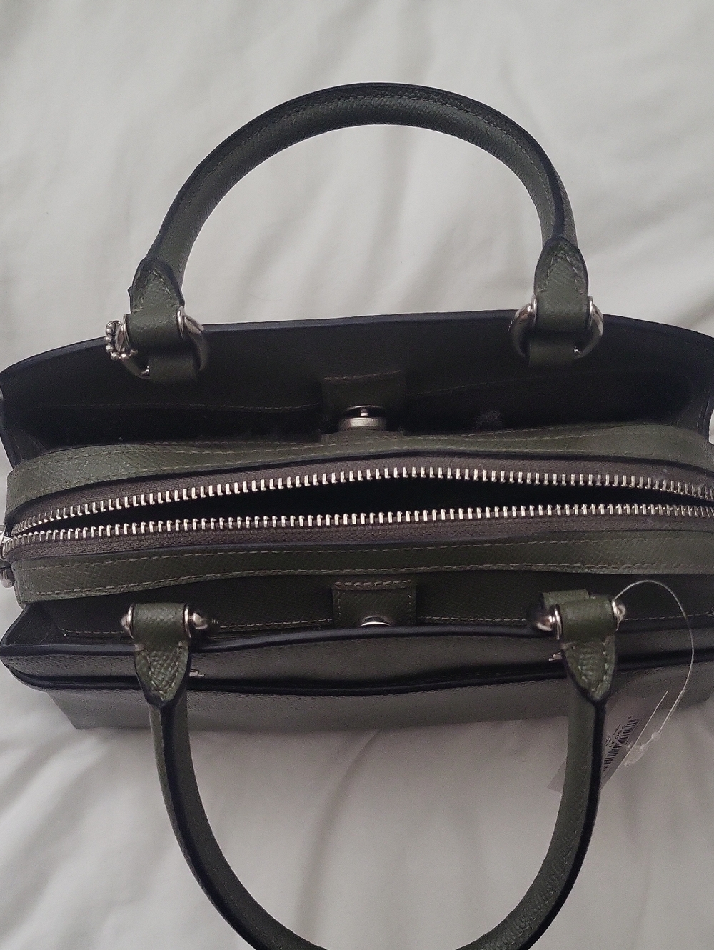 Coach Olive Color Purse - Picture 5 of 7